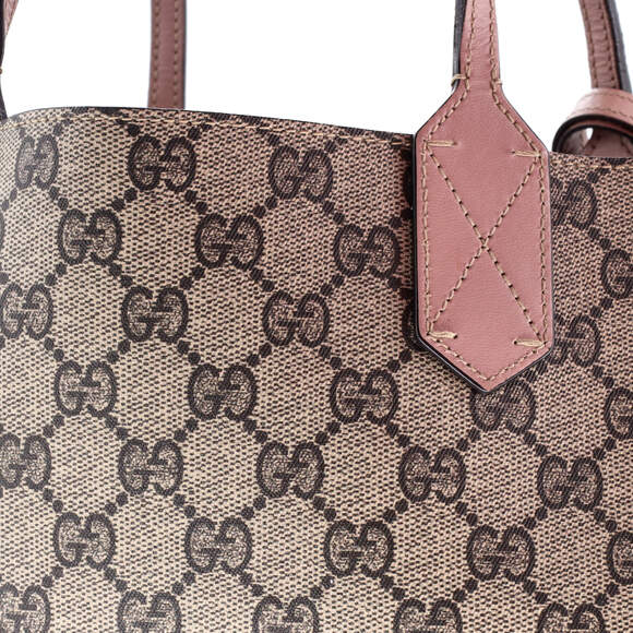 Gucci Reversible Tote Gg Print Leather #223257G20B - Picture 7 of 8